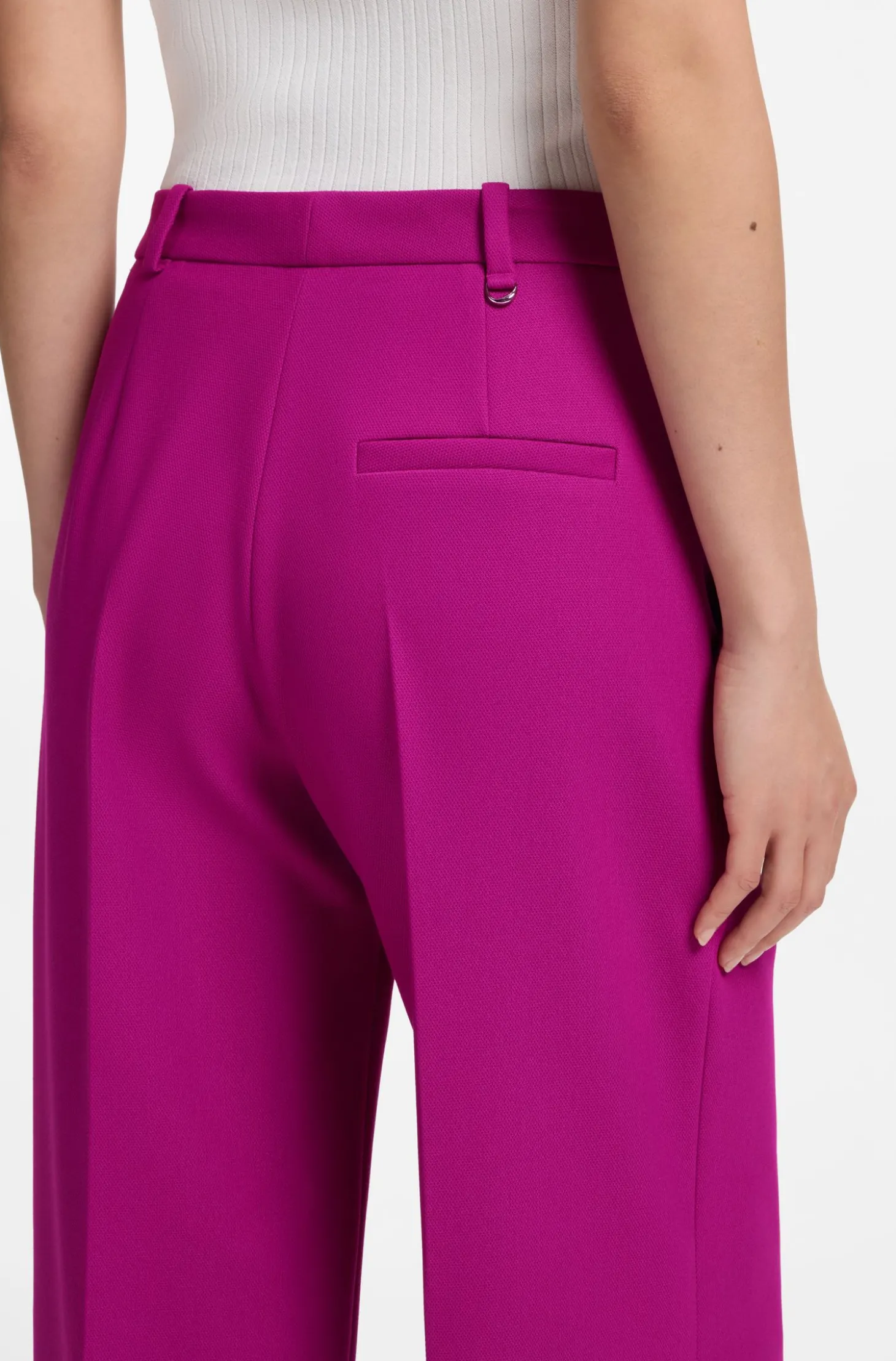 Regular-Fit Hose mit weitem Bein
