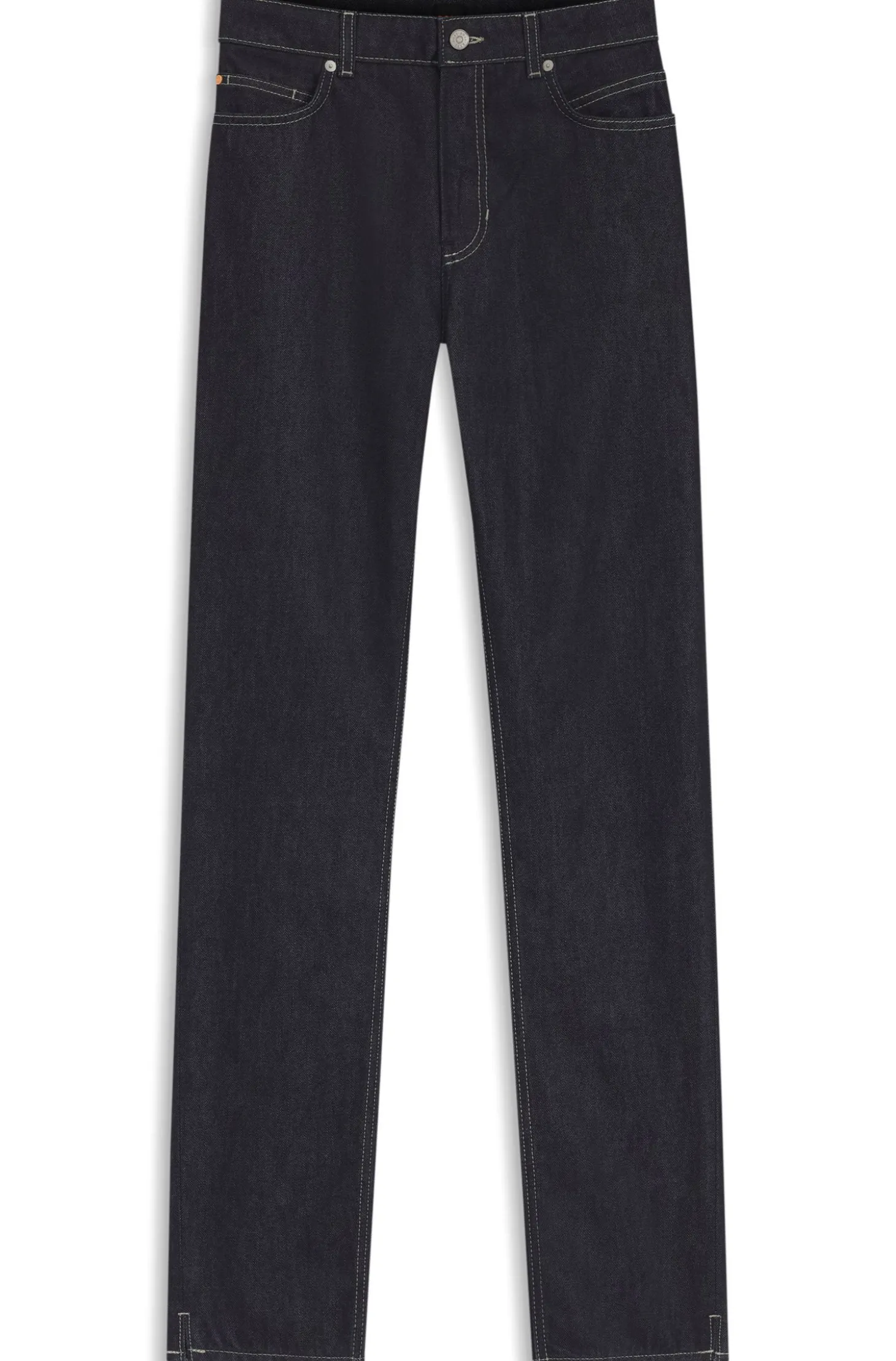 Regular-Fit Jeans mit schmalem Bein
