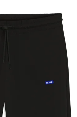 Regular-Fit Jogginghose aus Baumwolle mit French-Terry-Struktur