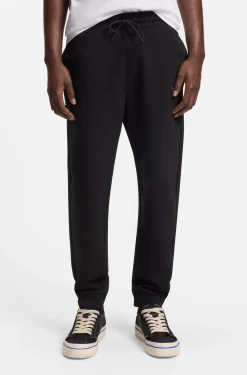 Regular-Fit Jogginghose aus Baumwolle mit French-Terry-Struktur