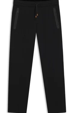 Regular-Fit Jogginghose aus Baumwoll-Mix