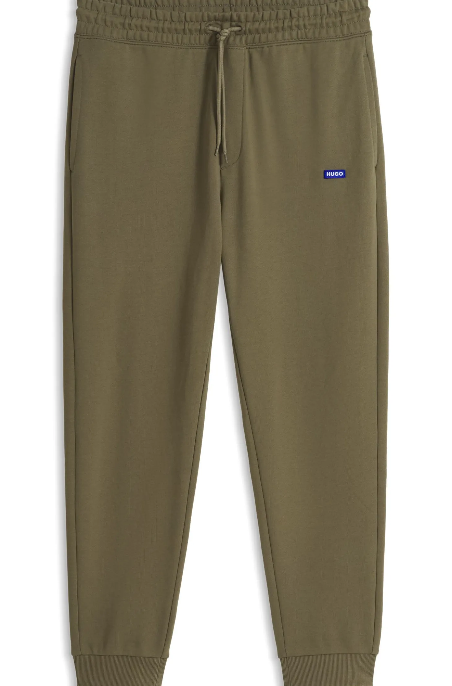 Regular-Fit Jogginghose aus Baumwolle mit French-Terry-Struktur