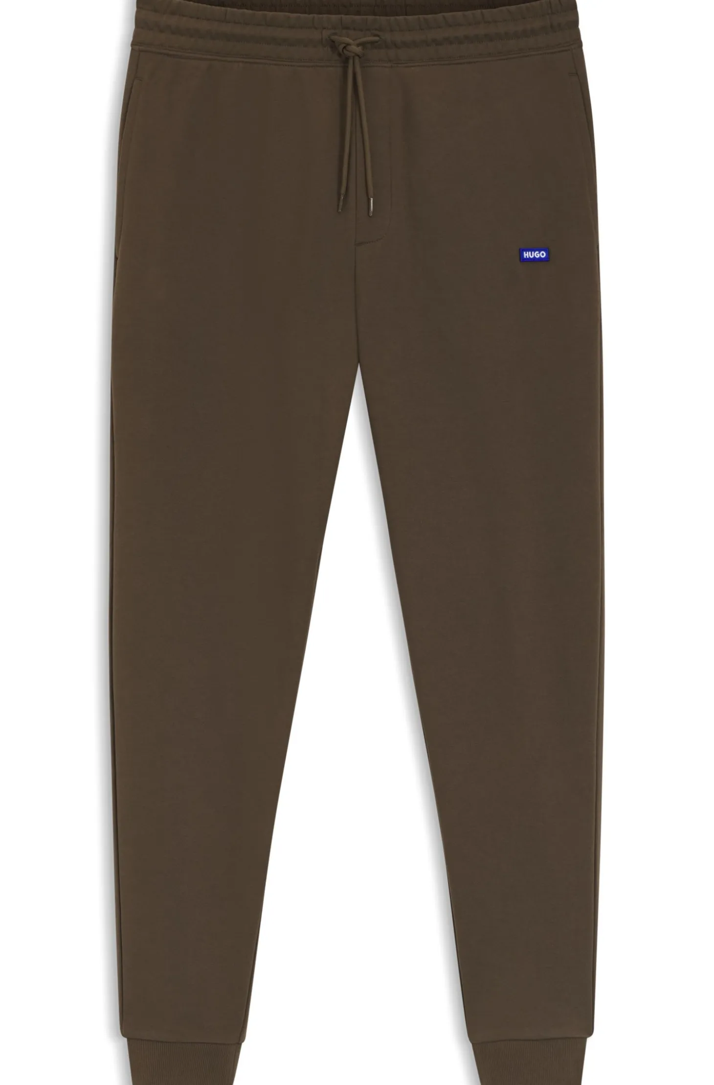 Regular-Fit Jogginghose aus Baumwolle mit French-Terry-Struktur