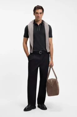 Regular-Fit Poloshirt aus Baumwolle