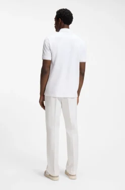 Regular-Fit Poloshirt mit Zip