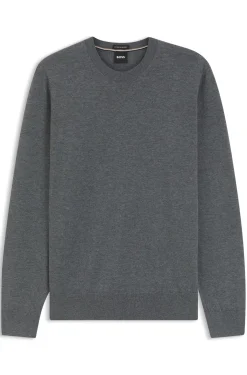 Regular-Fit Pullover aus Merinowolle