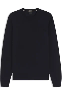 Regular-Fit Pullover aus Merinowolle