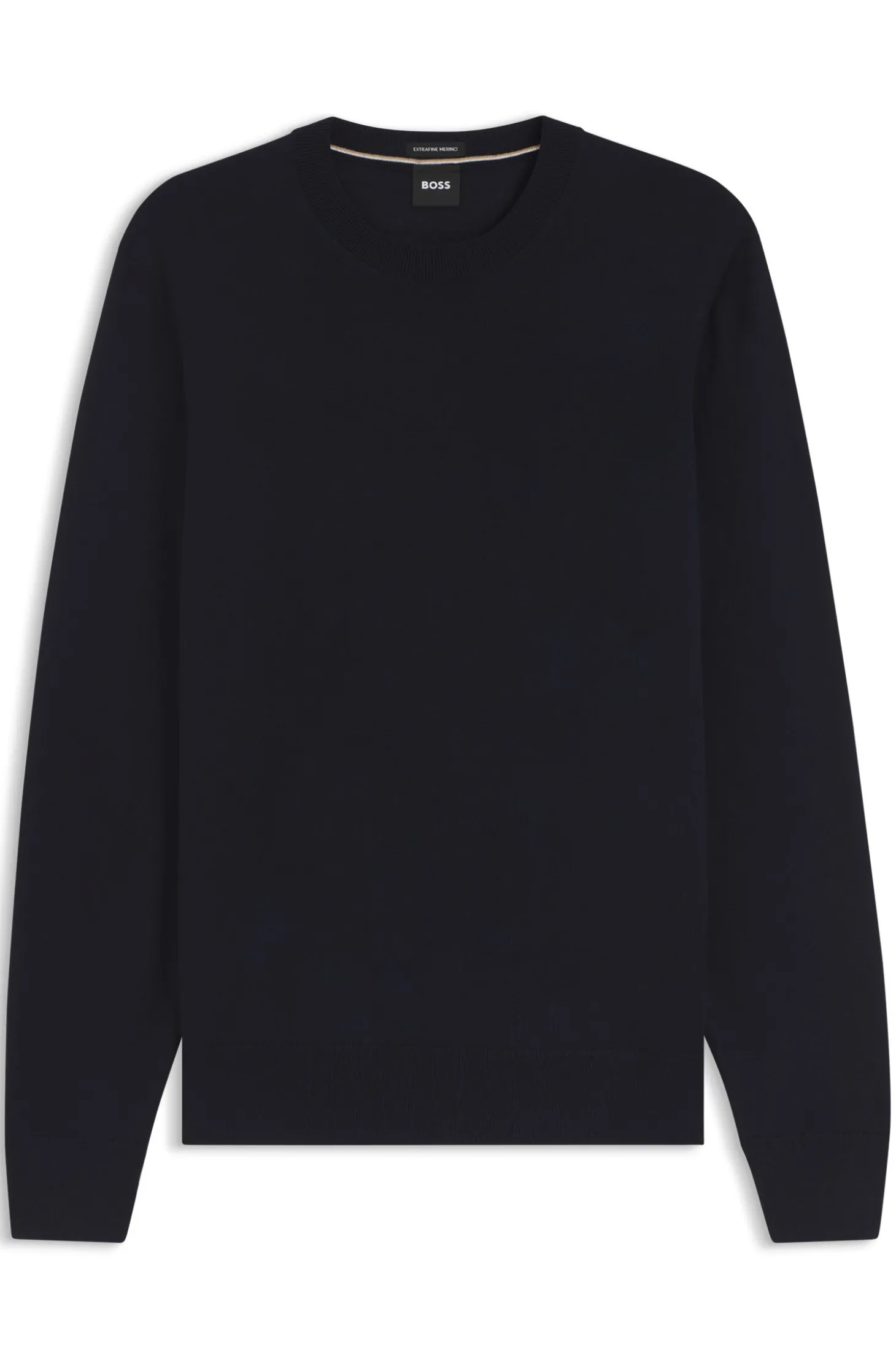 Regular-Fit Pullover aus Merinowolle