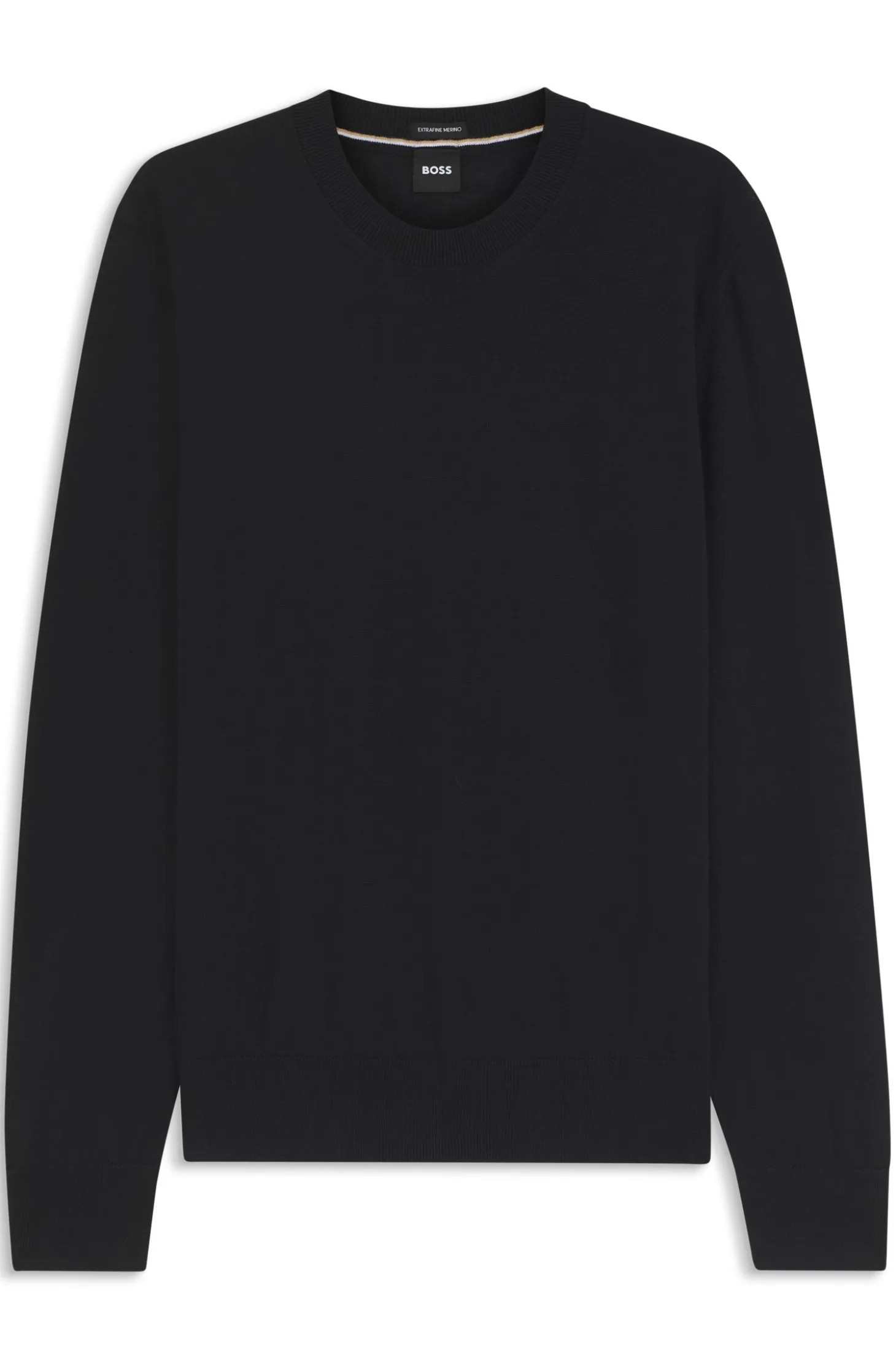 Regular-Fit Pullover aus Merinowolle