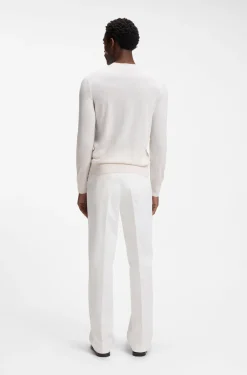 Regular-Fit Pullover aus Merinowolle
