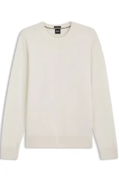 Regular-Fit Pullover aus Merinowolle