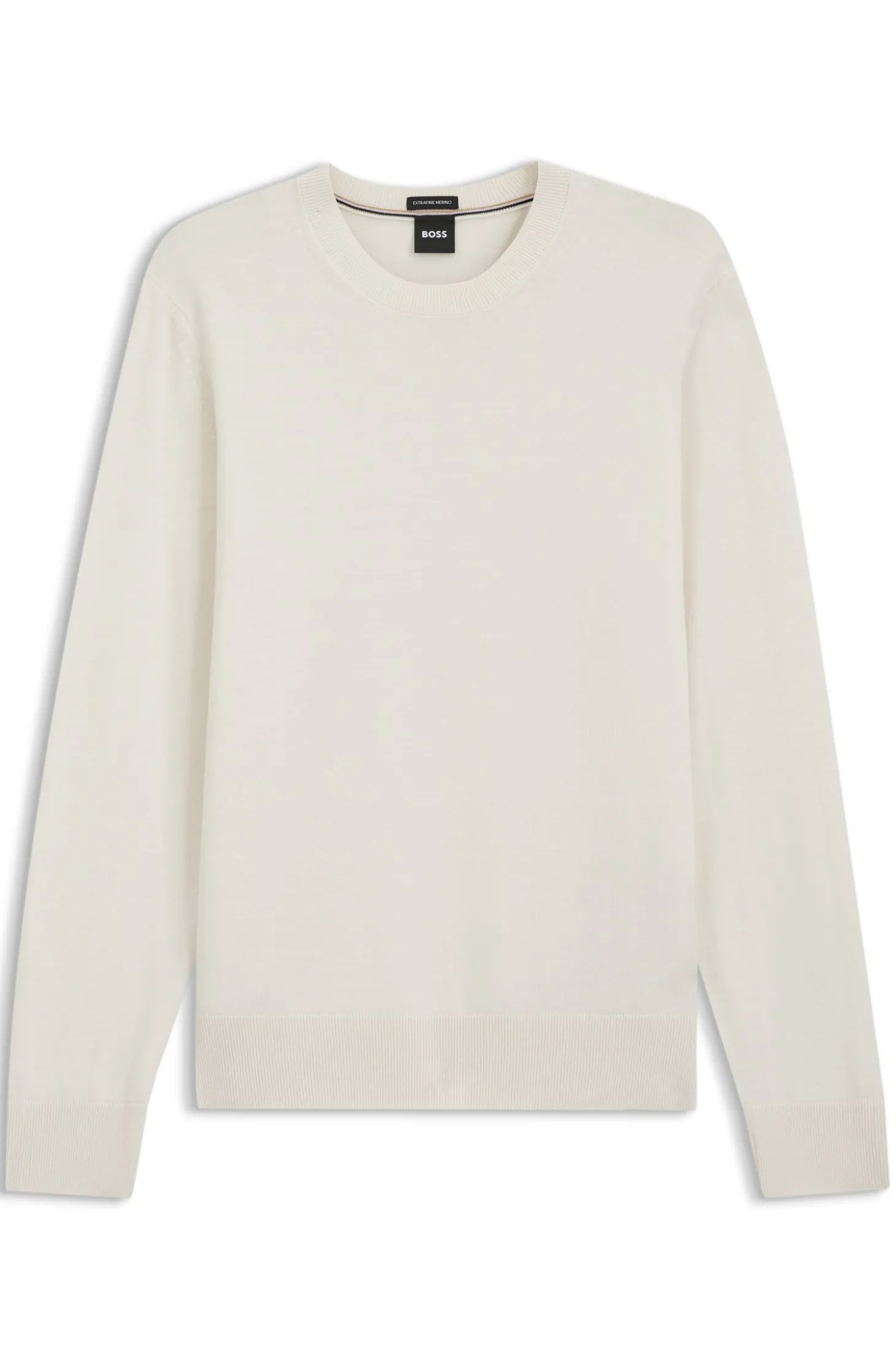 Regular-Fit Pullover aus Merinowolle