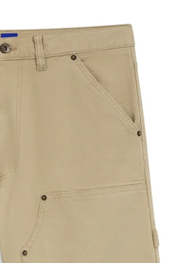 Regular-Fit Shorts aus Stretch-Baumwoll-Canvas