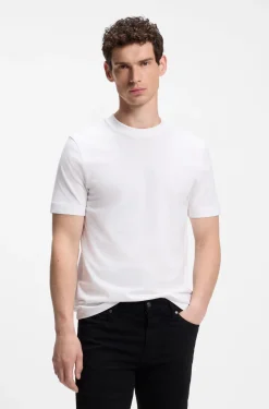 Regular-Fit T-Shirt aus Baumwoll-Jersey