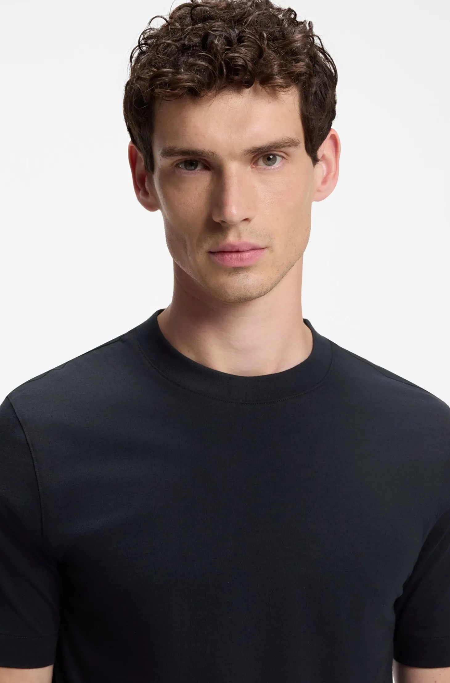 Regular-Fit T-Shirt aus Baumwoll-Jersey