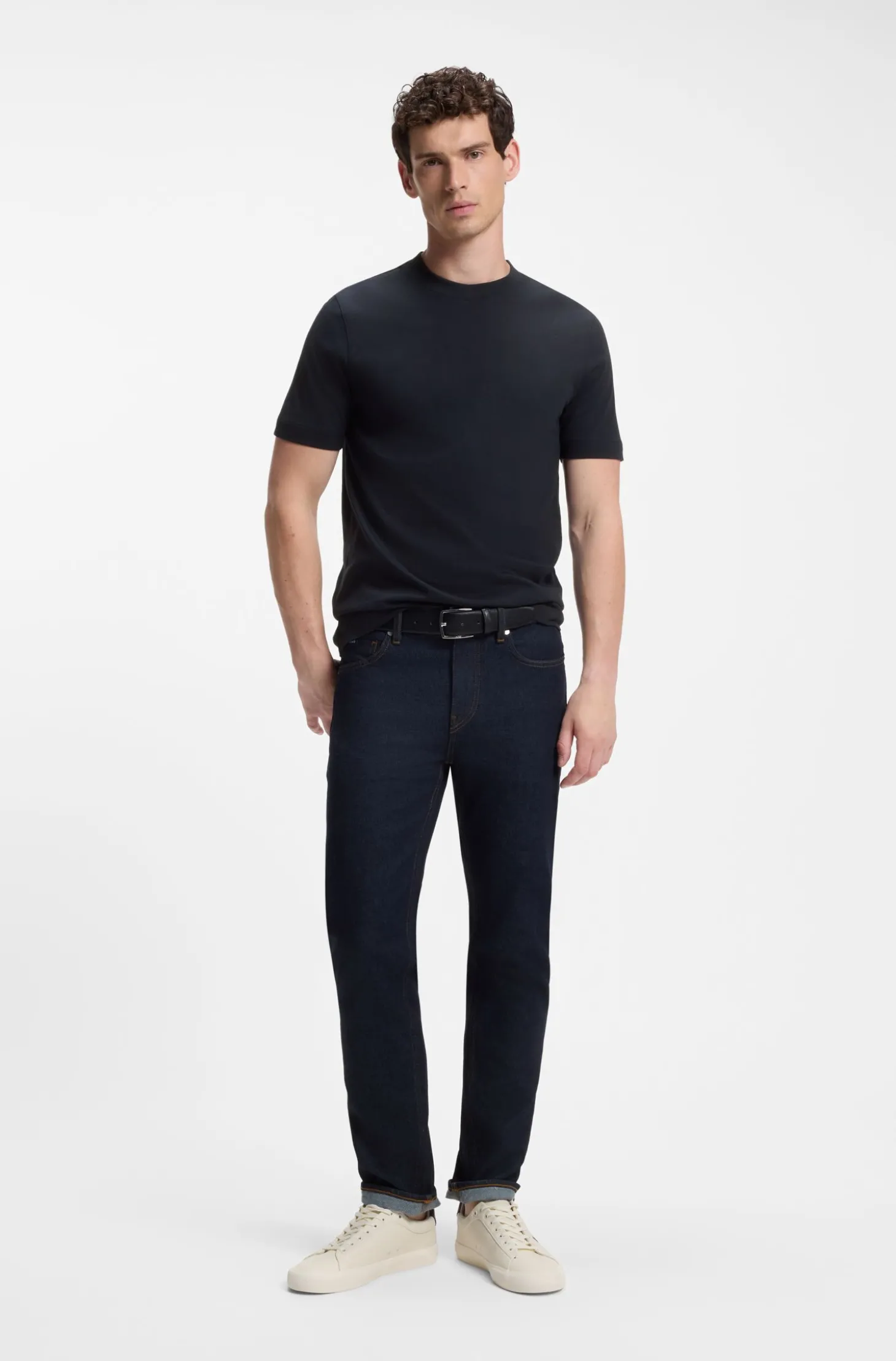 Regular-Fit T-Shirt aus Baumwoll-Jersey