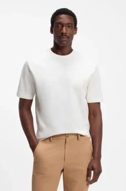 Regular-Fit T-Shirt aus Baumwoll-Jersey