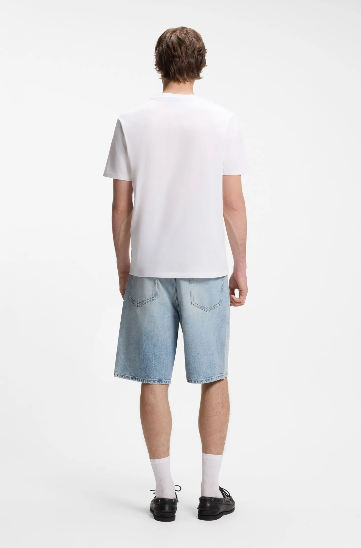 Regular-Fit T-Shirt aus Baumwolle mit Logo-Print