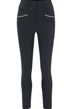 Reithose mit hohem Bund und Vollbesatz