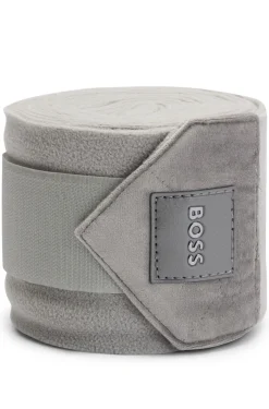 Reitsport-Bandagen aus Fleece mit Samt-Enden