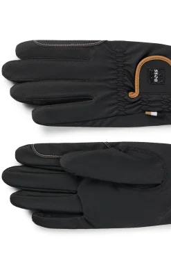 Reitsport-Handschuhe aus Kunstleder