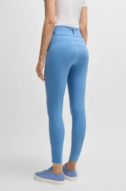 Reitsport-Hose mit griffigem Kniebesatz und Vier-Wege-Stretch