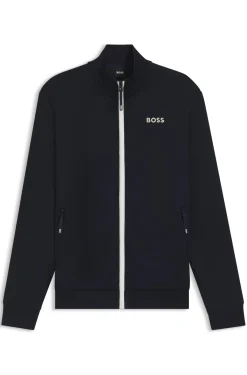 Reitsport-Jacke mit Reißverschluss und Signature-Streifen-Details