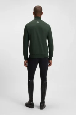 Reitsport-Jacke mit Reißverschluss und Signature-Streifen-Details
