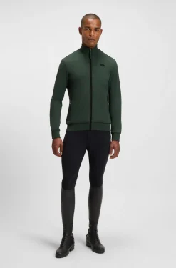 Reitsport-Jacke mit Reißverschluss und Signature-Streifen-Details