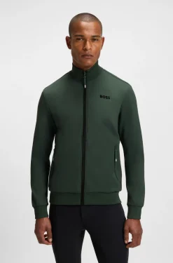 Reitsport-Jacke mit Reißverschluss und Signature-Streifen-Details