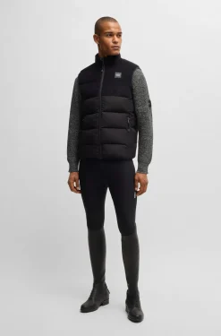Reitsport-Pullover aus meliertem Strick