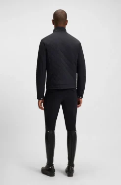 Reitsport-Steppjacke mit wasserabweisendem Finish