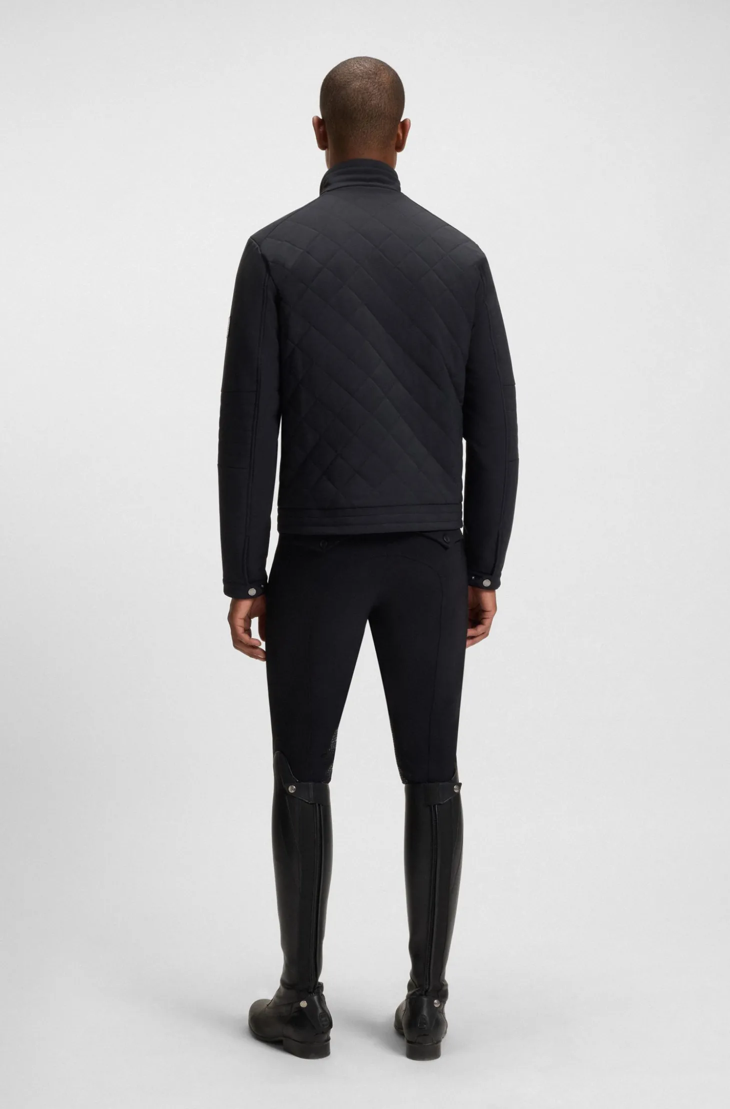 Reitsport-Steppjacke mit wasserabweisendem Finish