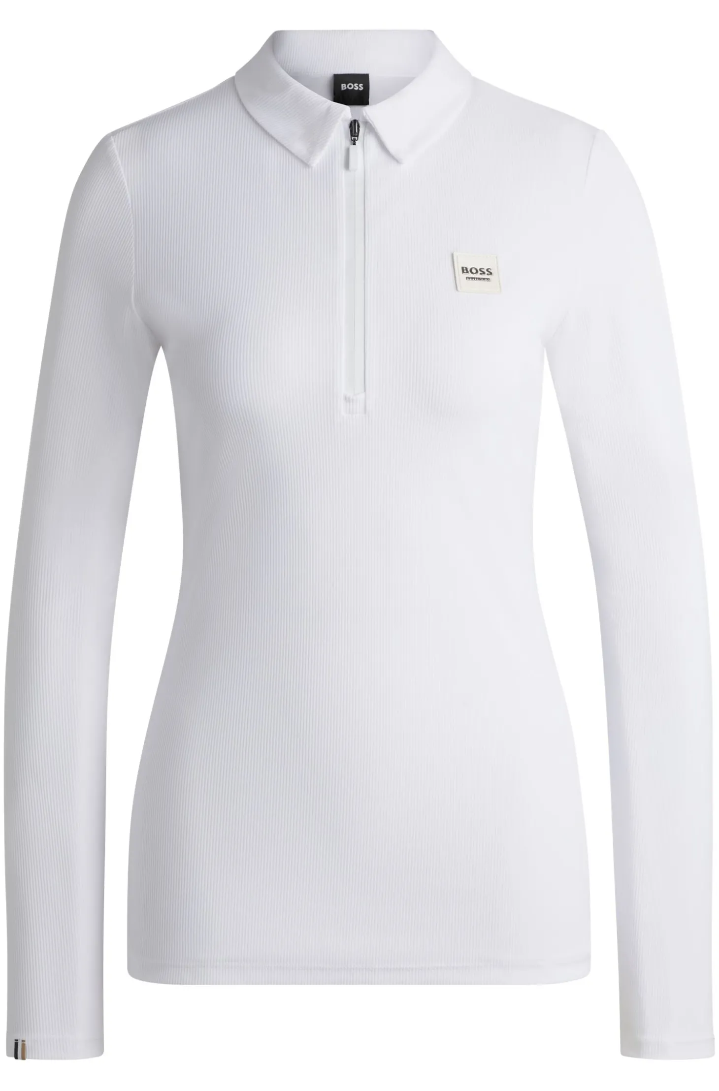 Reitsport-Trainingsshirt aus Stretch-Piqué