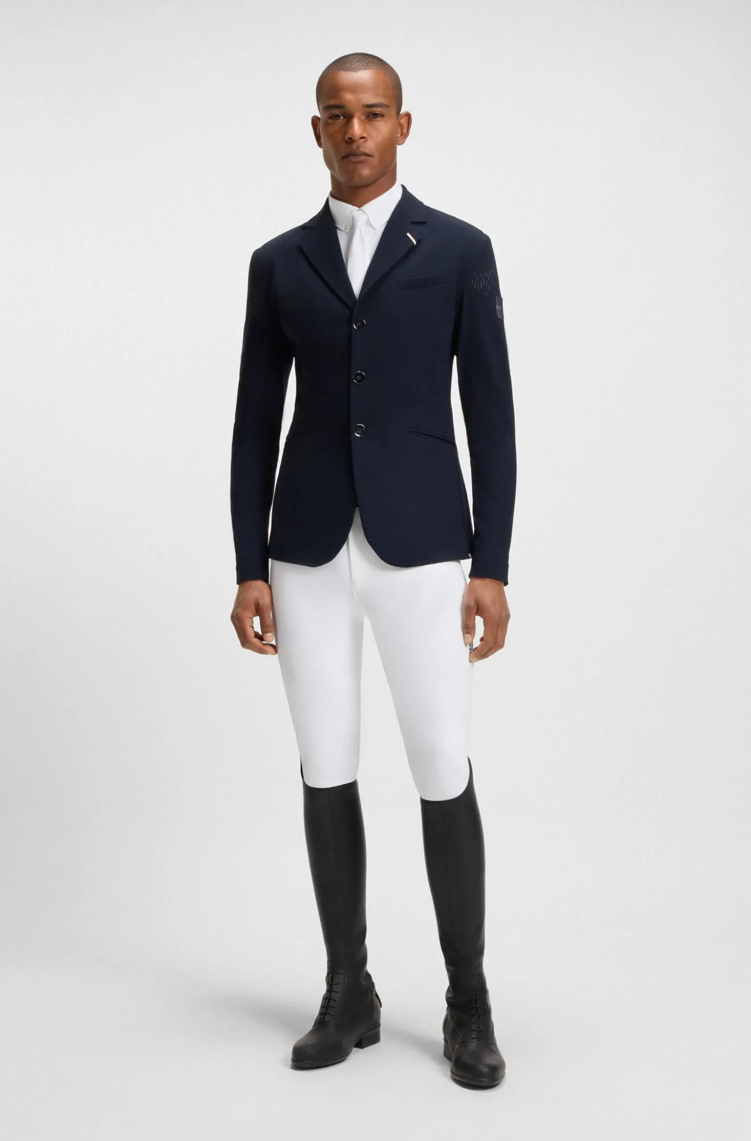 Reitsport-Turnierhemd aus Super-Stretch-Material