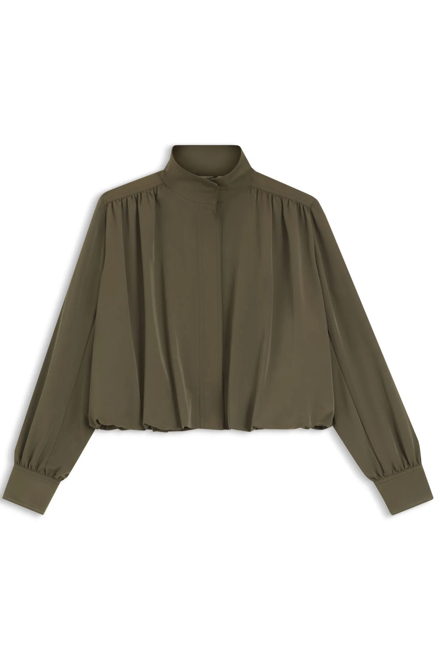 Relaxed-Fit Blazer mit Ballonsaum