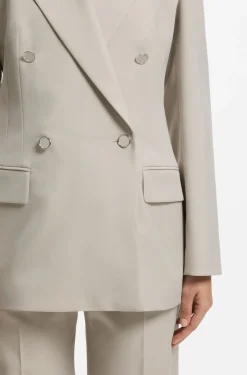 Relaxed-Fit Blazer mit zweireihiger Knopfleiste