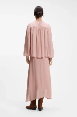 Relaxed-Fit Bluse aus Crêpe de Chine