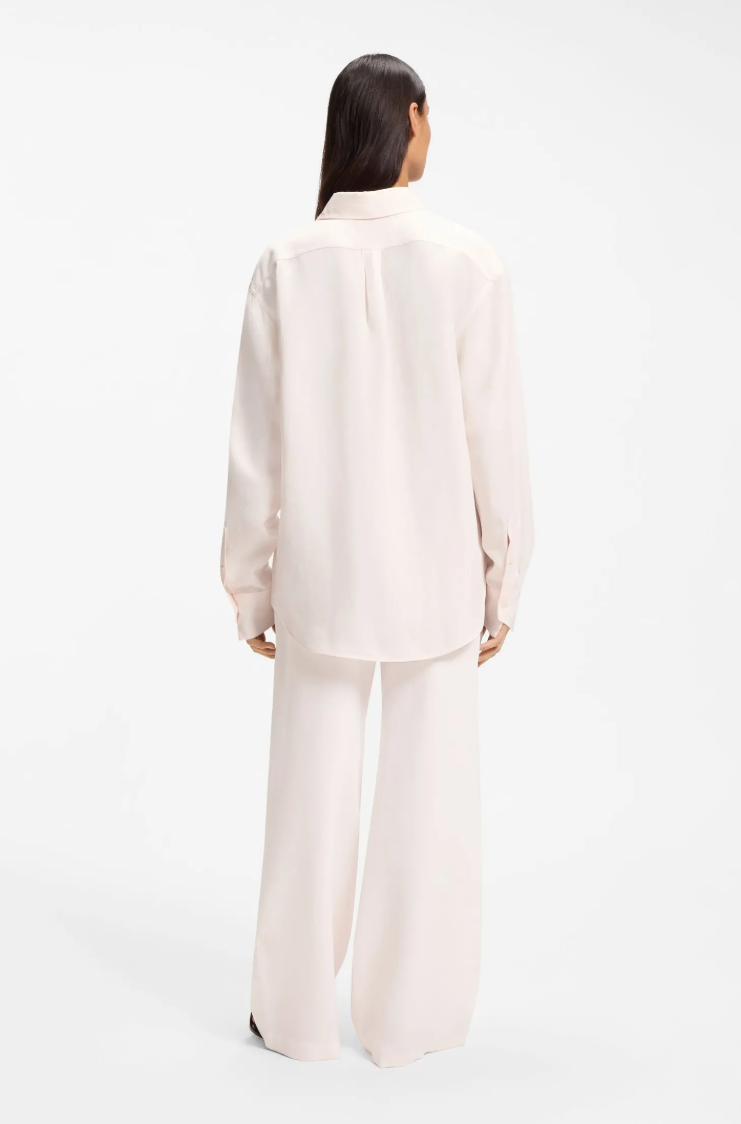 Relaxed-Fit Bluse mit Brusttasche