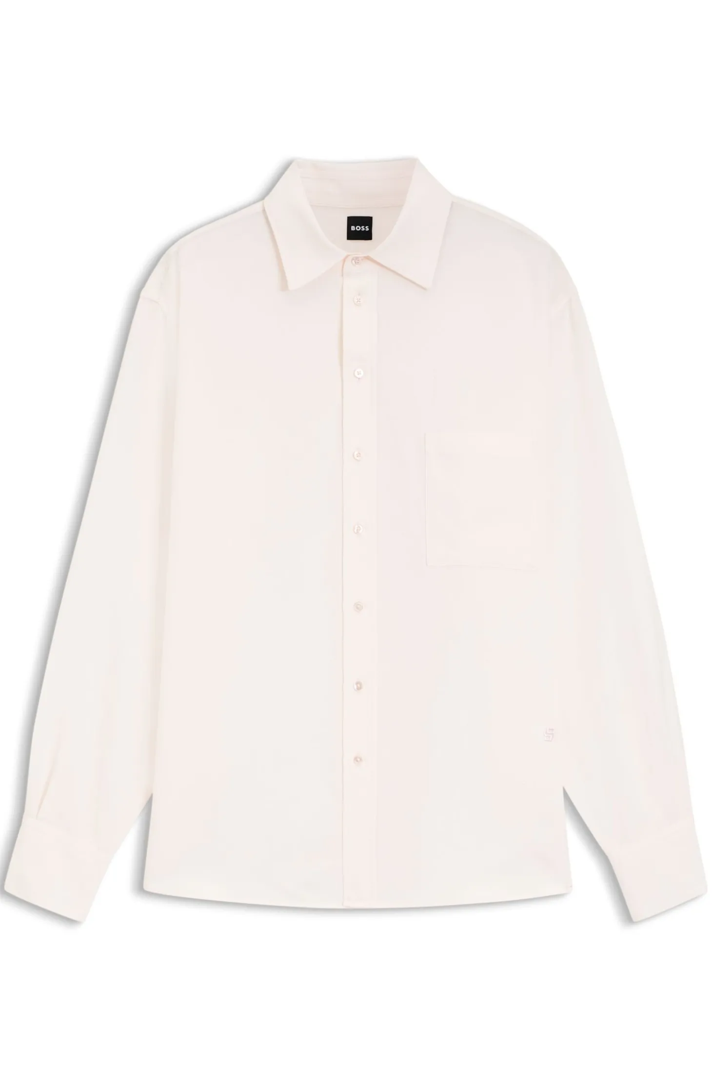 Relaxed-Fit Bluse mit Brusttasche