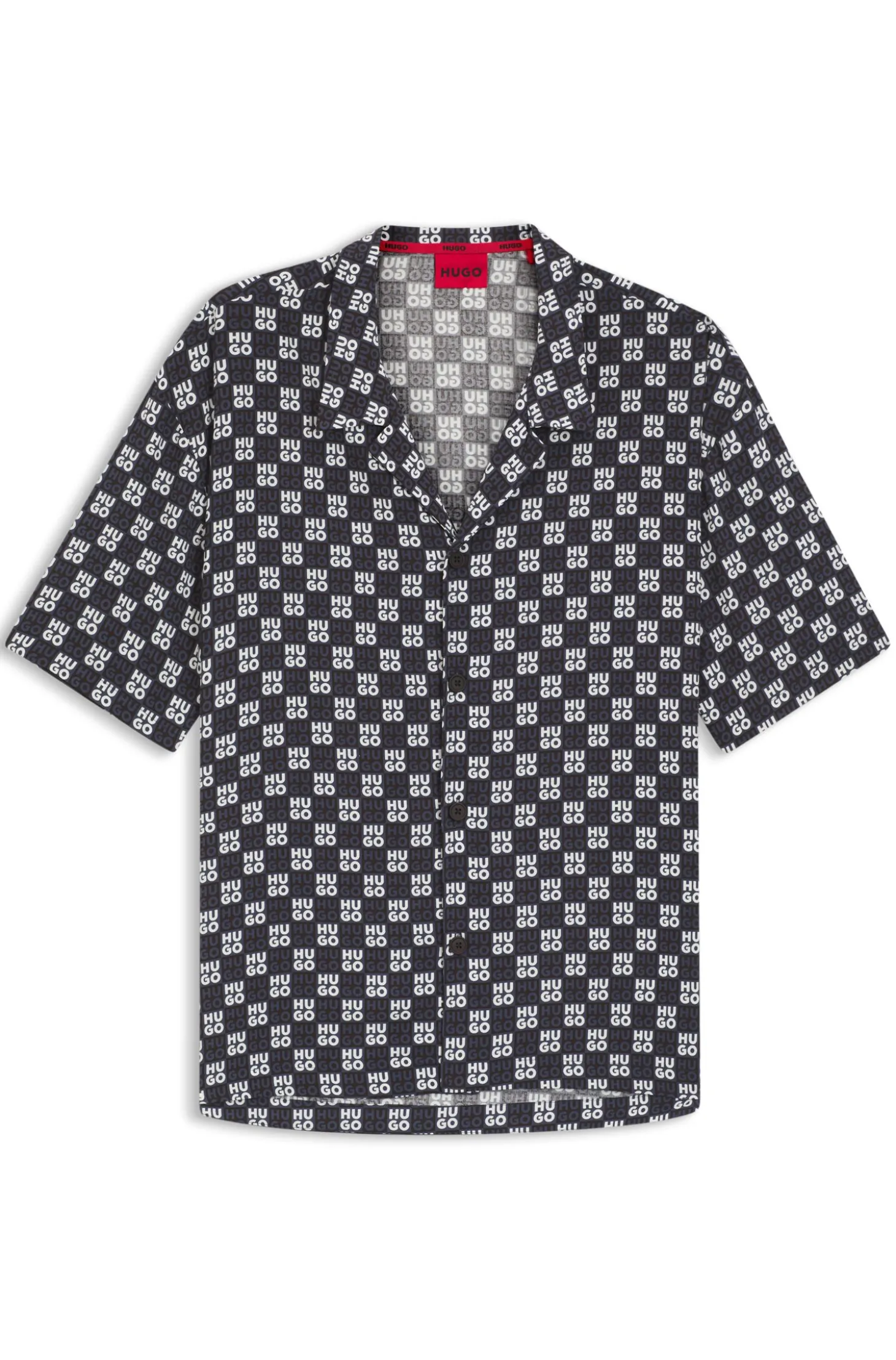 Relaxed-Fit Hemd mit Blumen-Print