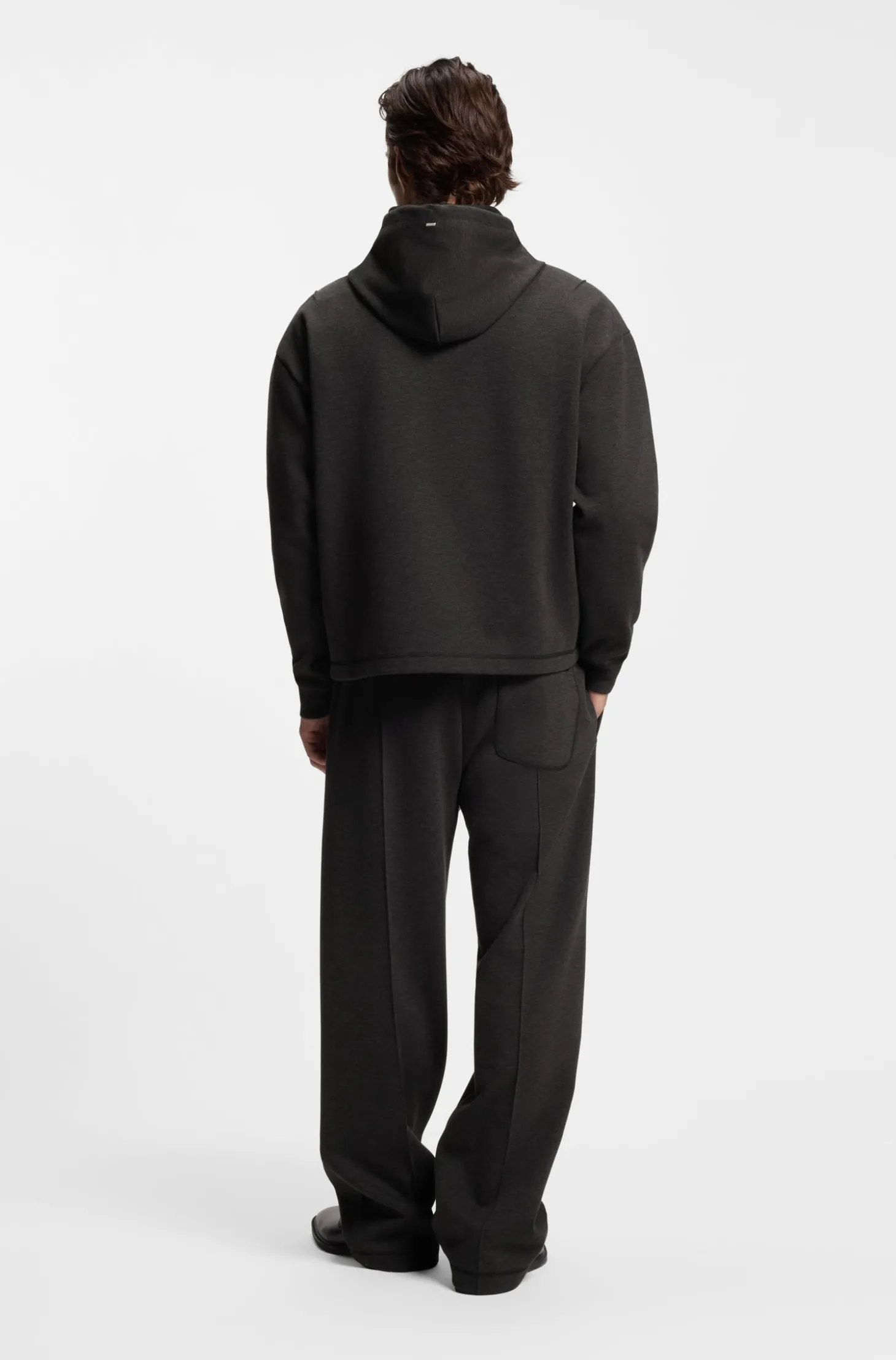 Relaxed-Fit Hoodie mit Stack-Logo