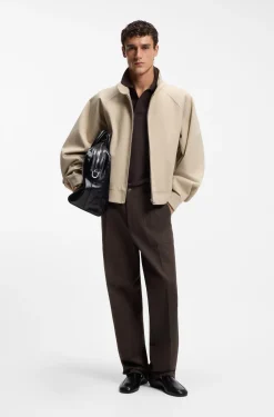 Relaxed-Fit Hose aus Baumwoll-Twill