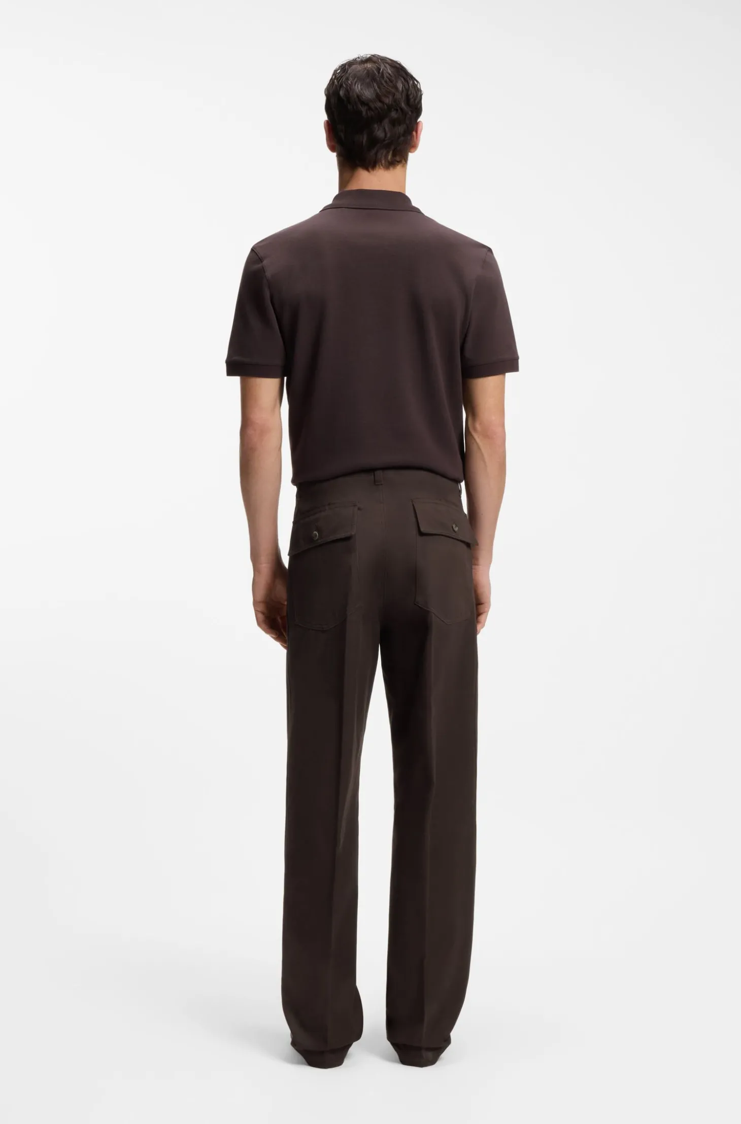 Relaxed-Fit Hose aus Baumwoll-Twill
