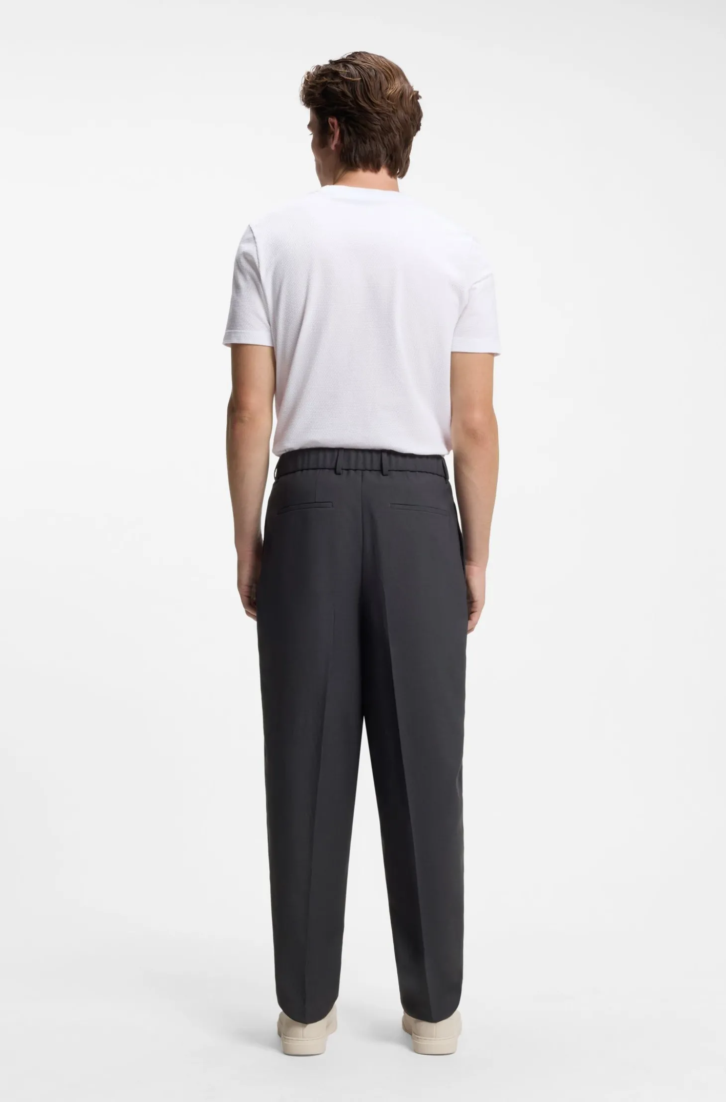 Relaxed-Fit Hose aus Comfort-Stretch-Gewebe