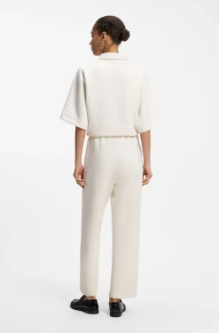 Relaxed-Fit Hose aus doppellagigem Scuba-Jersey