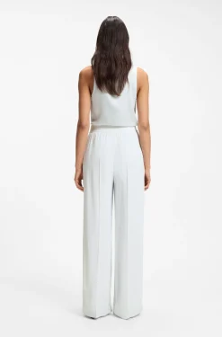 Relaxed-Fit Hose aus fließendem Krepp