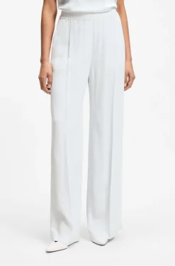 Relaxed-Fit Hose aus fließendem Krepp