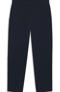 Relaxed-Fit Hose aus knitterfreiem Krepp