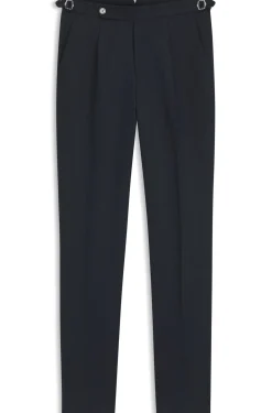 Relaxed-Fit Hose aus Leinen mit Bundfalten vorne